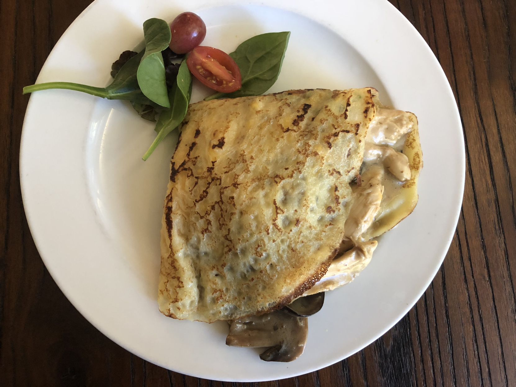 Crepe at Le Spice